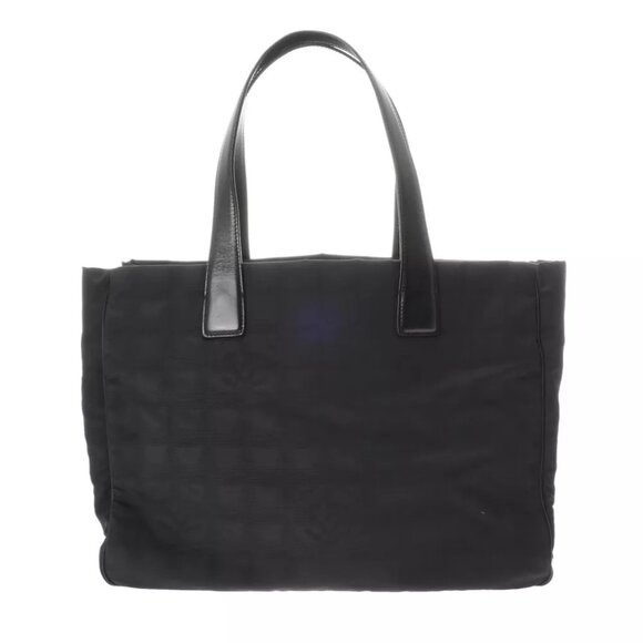 CHANEL New Travel Line Tote MM Black/Noir A15991 hand bag - Picture 1 of 12